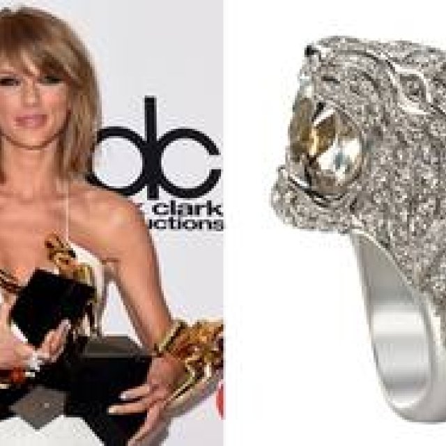 Taylor Swift Wears Carrera y Carrera