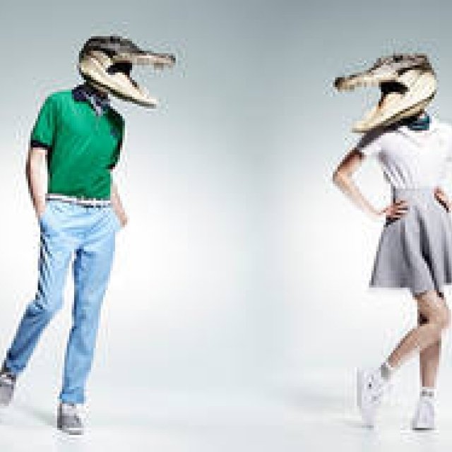 Lacoste's Iconic Crocodile Mascot Showcases Styles on Omotesando Streets | LACOSTE