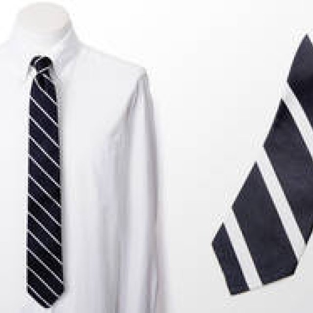 Embrace the Latest IVY Style with a Black-Based Regimental Tie | FAIRFAX
