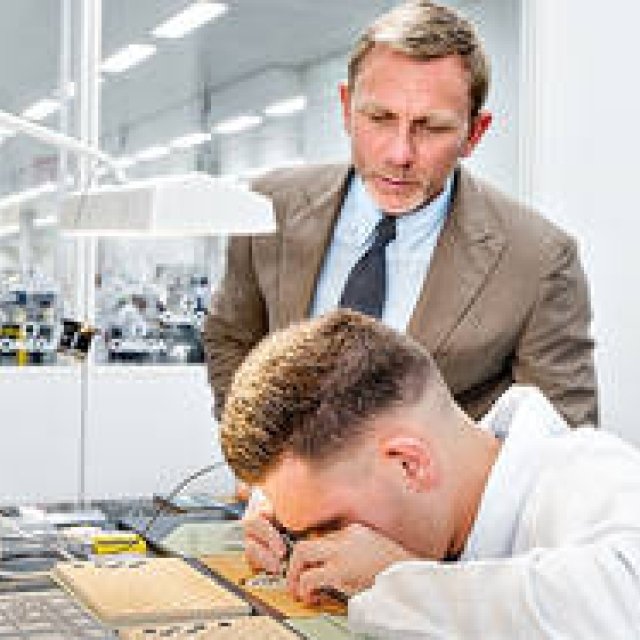 James Bond Visits OMEGA's New Factory | OMEGA