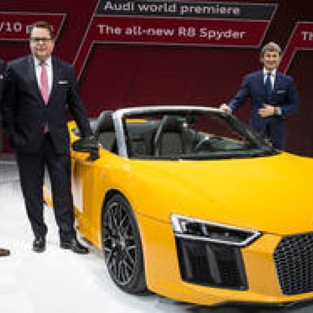Audi World Premieres the R8 Spyder | Audi
