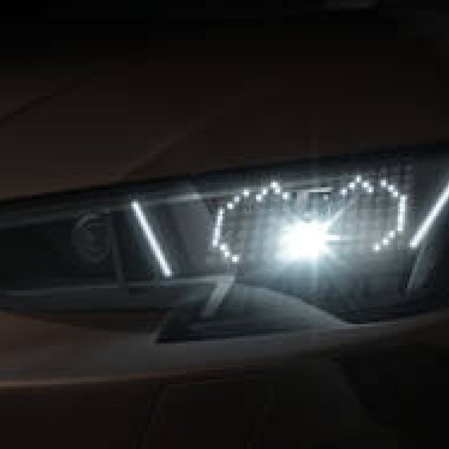 New Audi A4 Features Headlights Capable of Expressing Intent with Emoticons