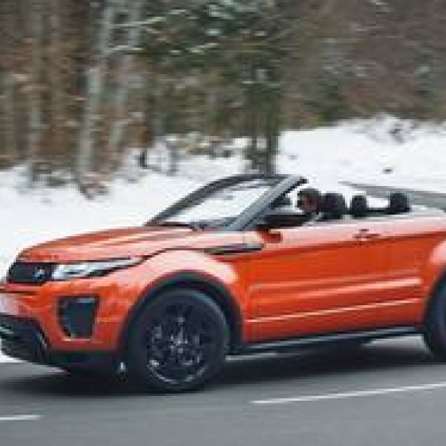 Test Drive: The Range Rover Evoque Convertible