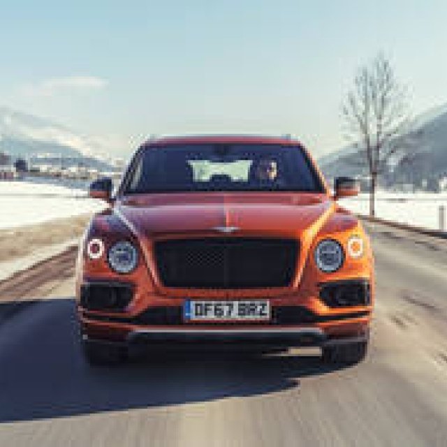 A Test Drive of the Bentley Bentayga V8