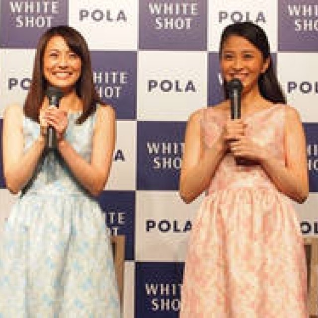  POLA｜小林麻耶さん、麻央さん姉妹が発表「いっしょに、美白体験」 ギャラリー