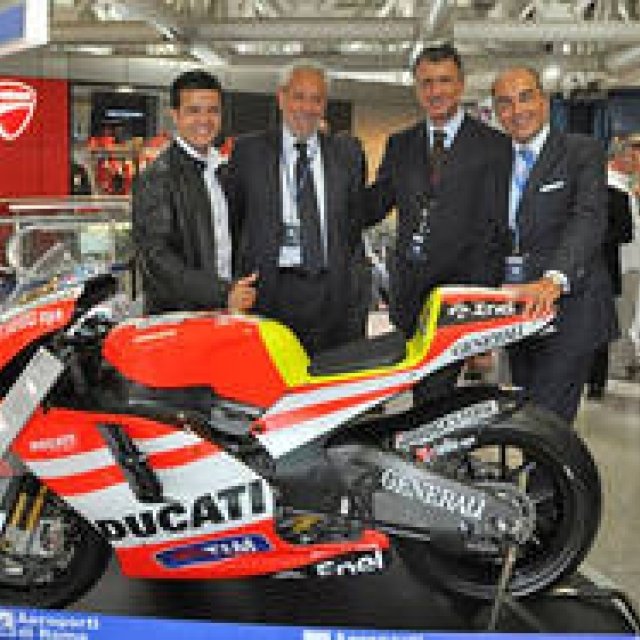  Ducati｜ローマ・フィウミチーノ国際空港に『ドゥカティ・ショップ』オープン ギャラリー