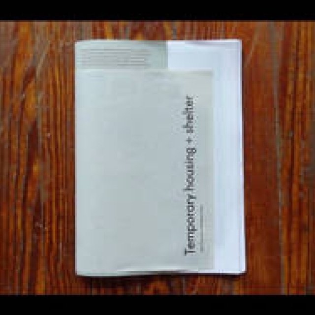 Whatever Press＋split/fountain｜リトルプレス（限定部数冊子）『Temporary housing + shelter』 ギャラリー