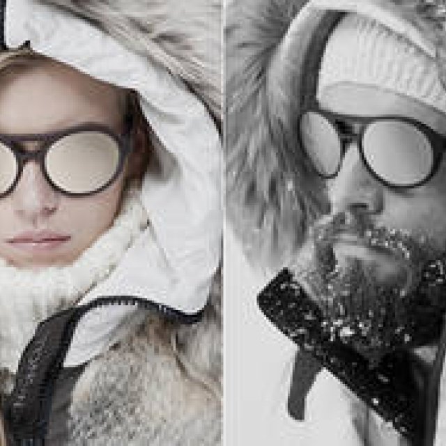 マイキータとモンクレールのコラボレーションアイウェアに新作、アルペン・サングラス誕生｜MYKITA & MONCLER