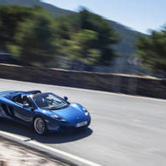 Test Drive the MP4-12C Spider | McLaren Gallery