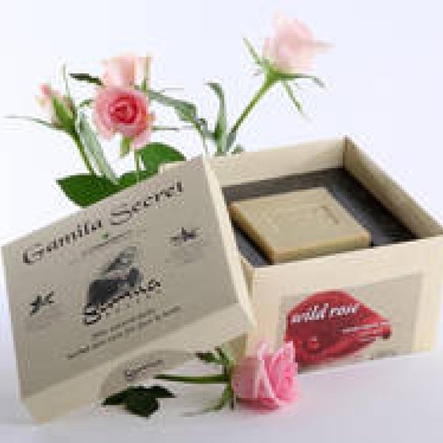 Gamila Seacret | Limited Edition "Gamila Secret Wild Rose" Soap, infused with the precious essence of two rare roses Gallery
