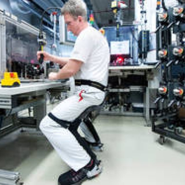 The "Chairless Chair" Invented by Audi | Audi Gallery