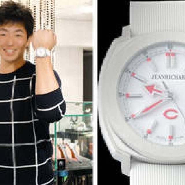 Limited Edition Release: Tribute Model for Hiroshima Carp Pitcher Daichiryo | JEANRICHARD Gallery