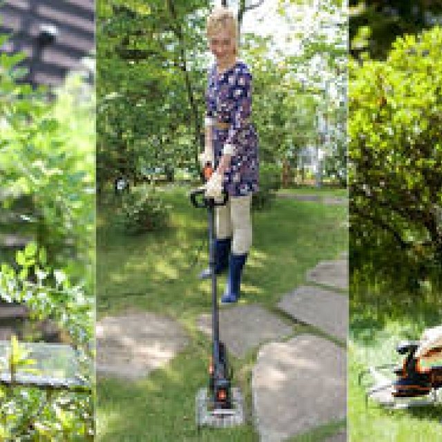 日本の庭のために開発された1台5役のマルチ園芸工具｜BLACK+DECKER ギャラリー