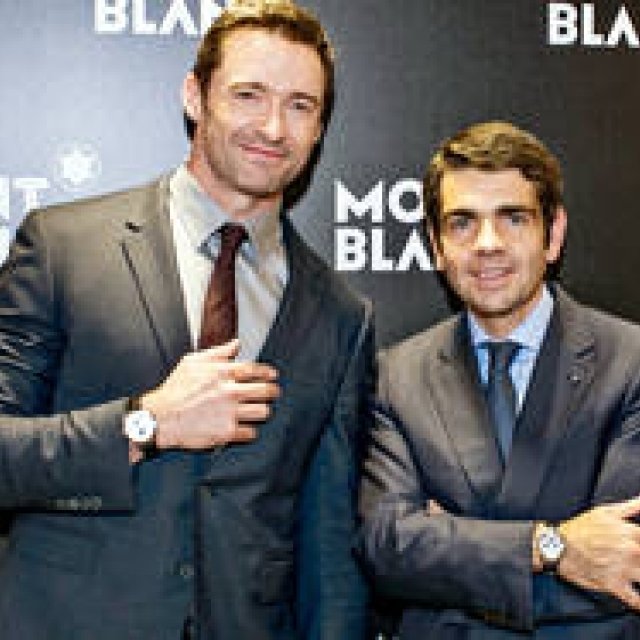 Hugh Jackman Visits the Montblanc Booth at the Hong Kong Watch & Clock Fair | MONTBLANC Gallery