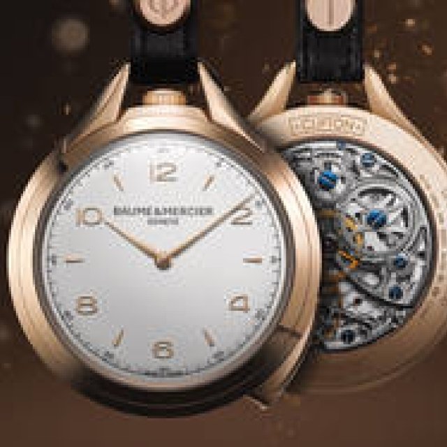 Baume & Mercier's 185th Anniversary Pocket Five-Minute Repeater | BAUME & MERCIER Gallery