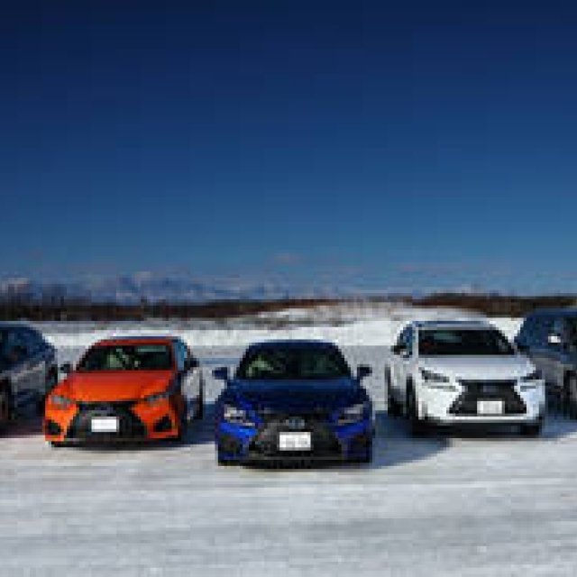 Test drive Lexus models on ice and snow | LEXUS Gallery