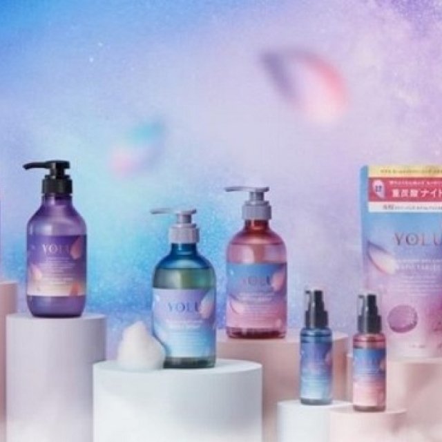 桜ヘアケア売上日本 1 位*！毎年大人気の夜桜をイメージした YOLU の春限定にボディソープ、バスタブレットが初登場！ 「サクラナイトシリーズ」を 11 月 27 日より発売