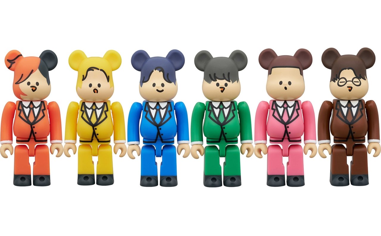 東海オンエアのメンバー6人がBE@RBRICKになった！ | MEDICOM TOY - Web
