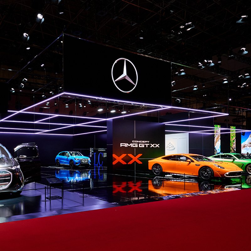 【アマデジ価格情報あり。委託セル】ジェイビー　Eダンまち２G モビリティショーでAMG初のBEV「コンセプトAMG GT XX」をアジア