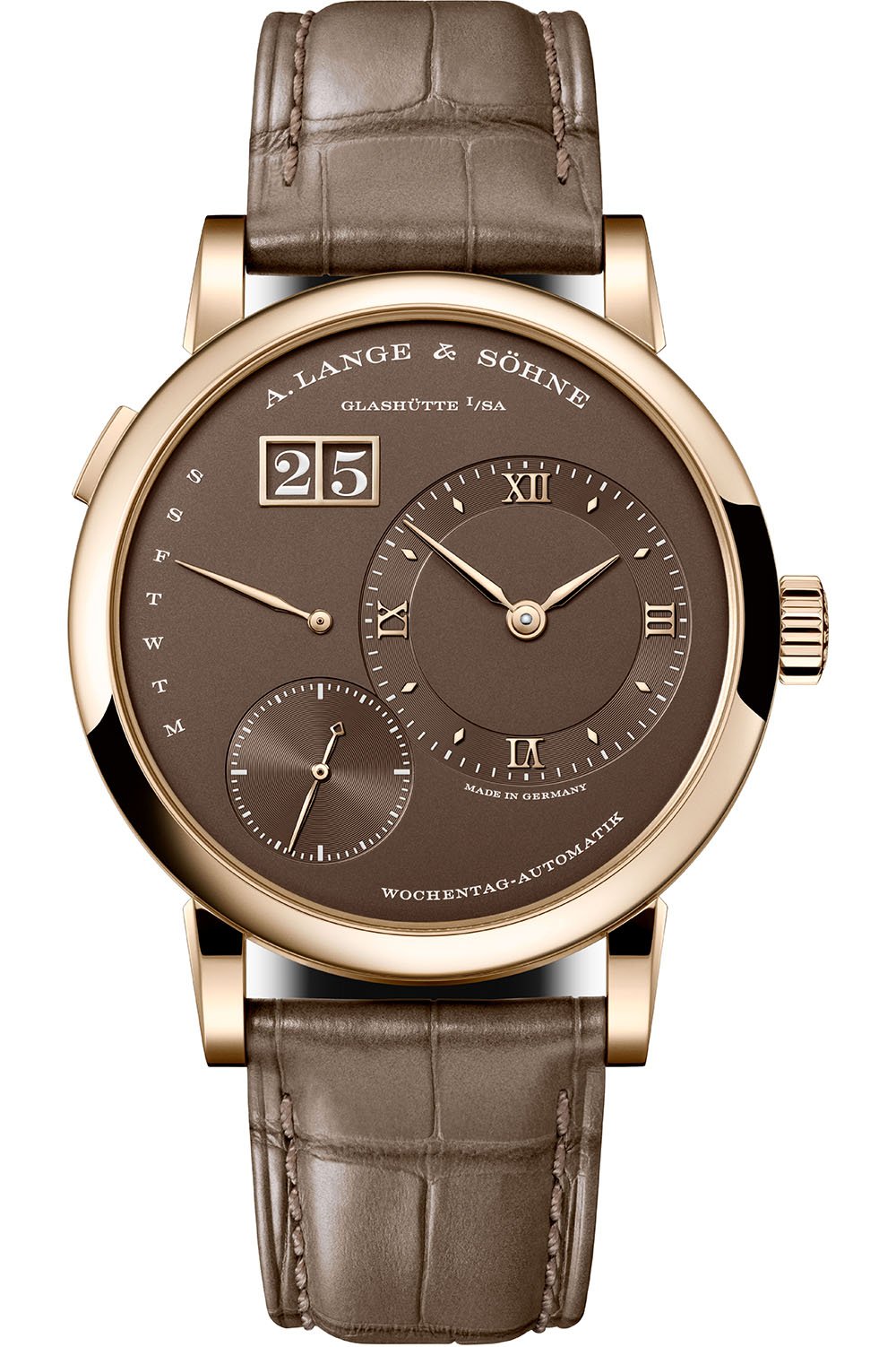 Lange 1 Daymatic Honey Gold