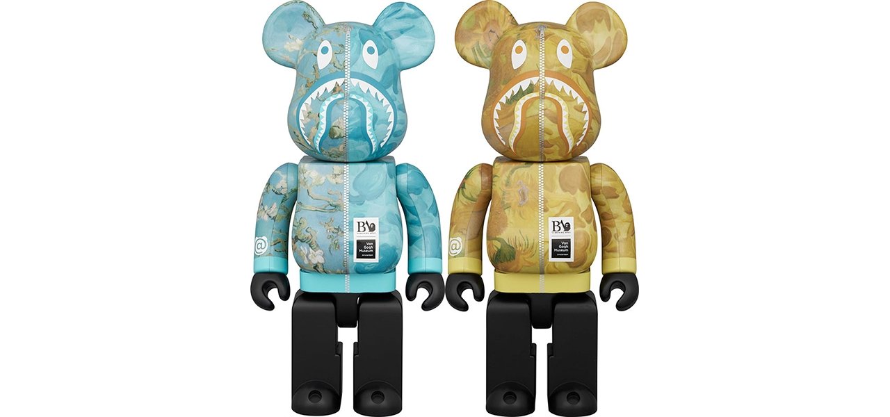 BAPE®とVan Gogh MuseumのコラボレーションによるBE@RBRICKが登場 | MEDICOM TOY