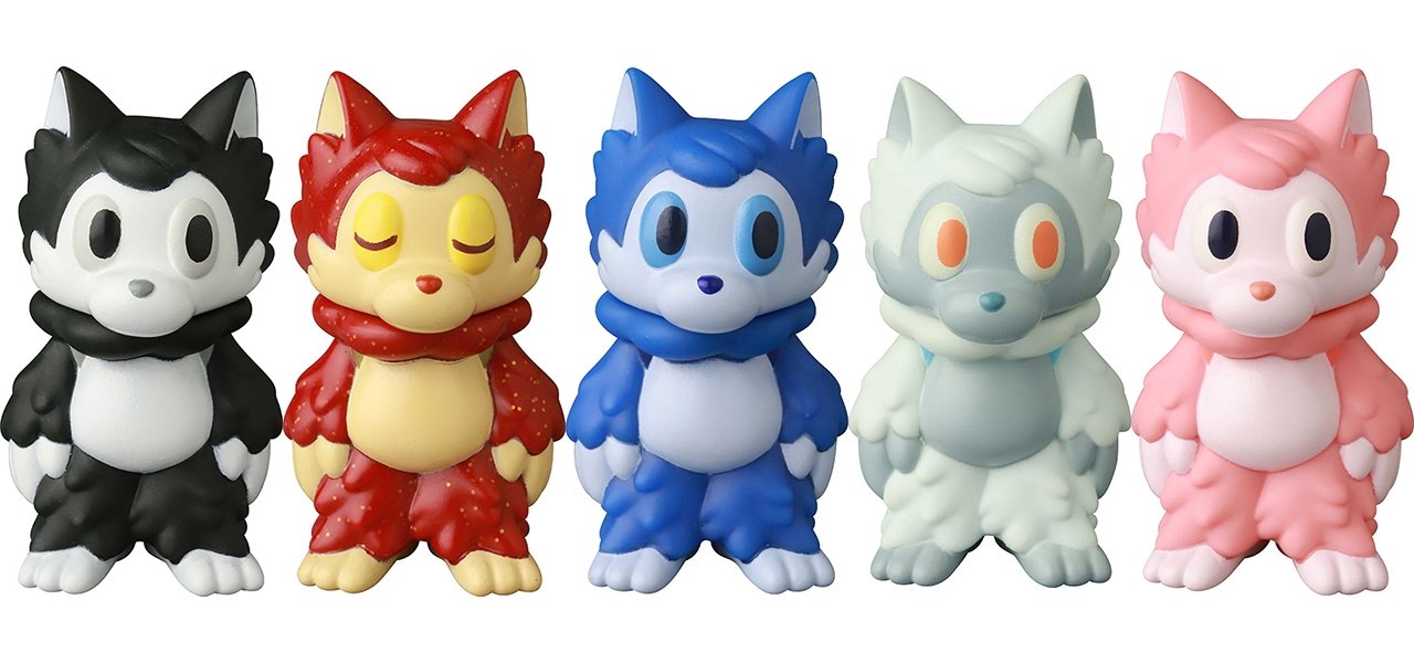 あらいきりこの最新個展「Theater」開催を記念したVAG「おおかみくん」が誕生 | MEDICOM TOY