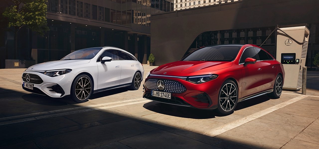The new Mercedes-Benz CLA welcomes its first all-electric BEV model.