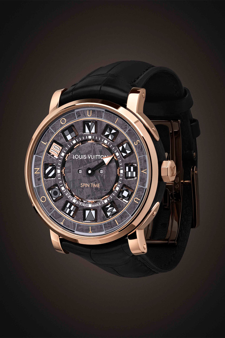 Louis Vuitton Japan Tambour Spin Time Meteorite