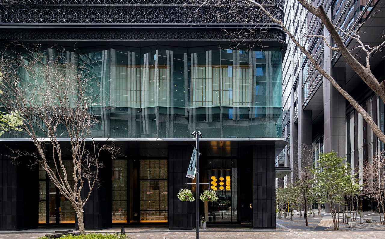 Exterior of HOSHINOYA Tokyo