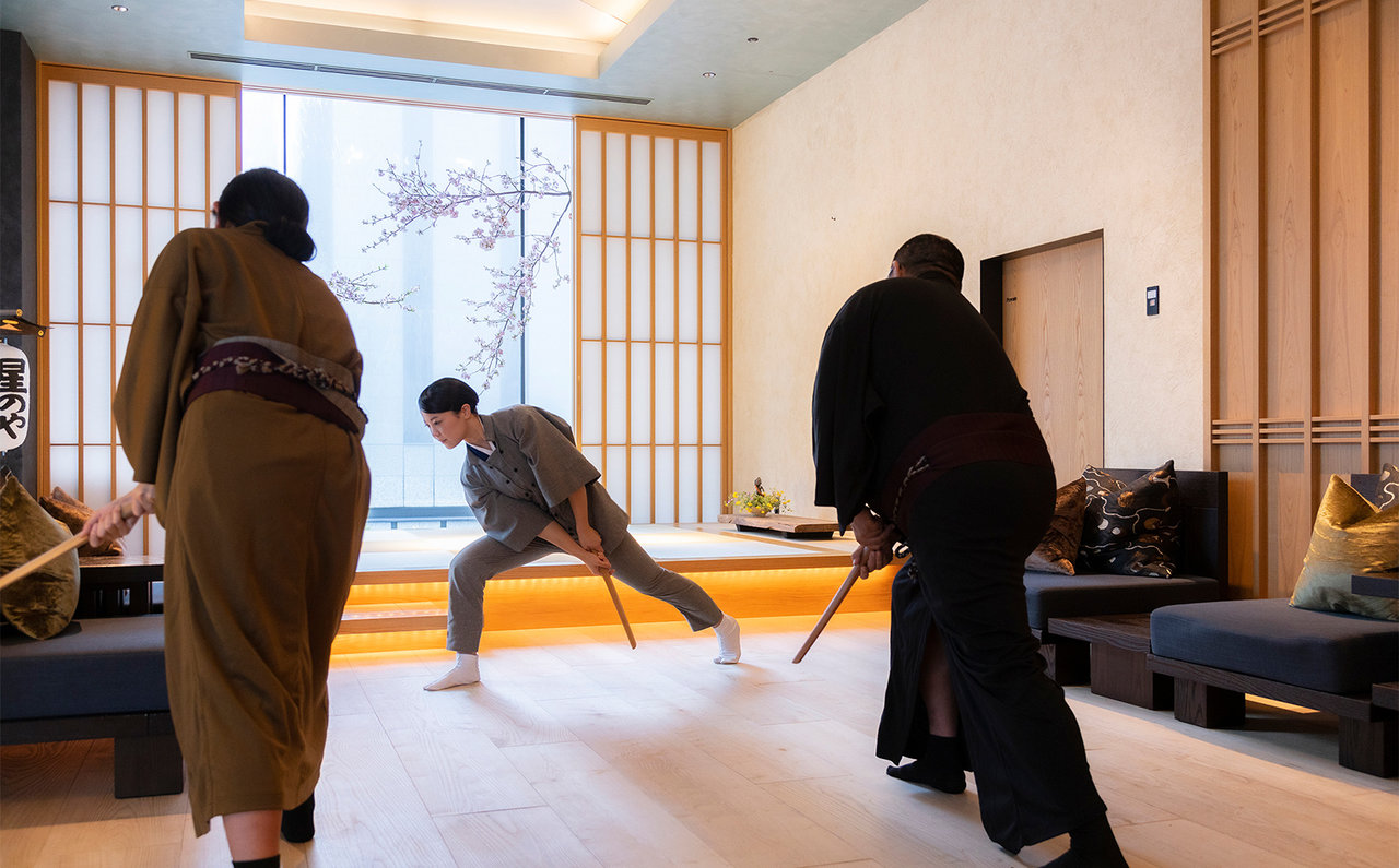 Morning Exercise at HOSHINOYA Tokyo