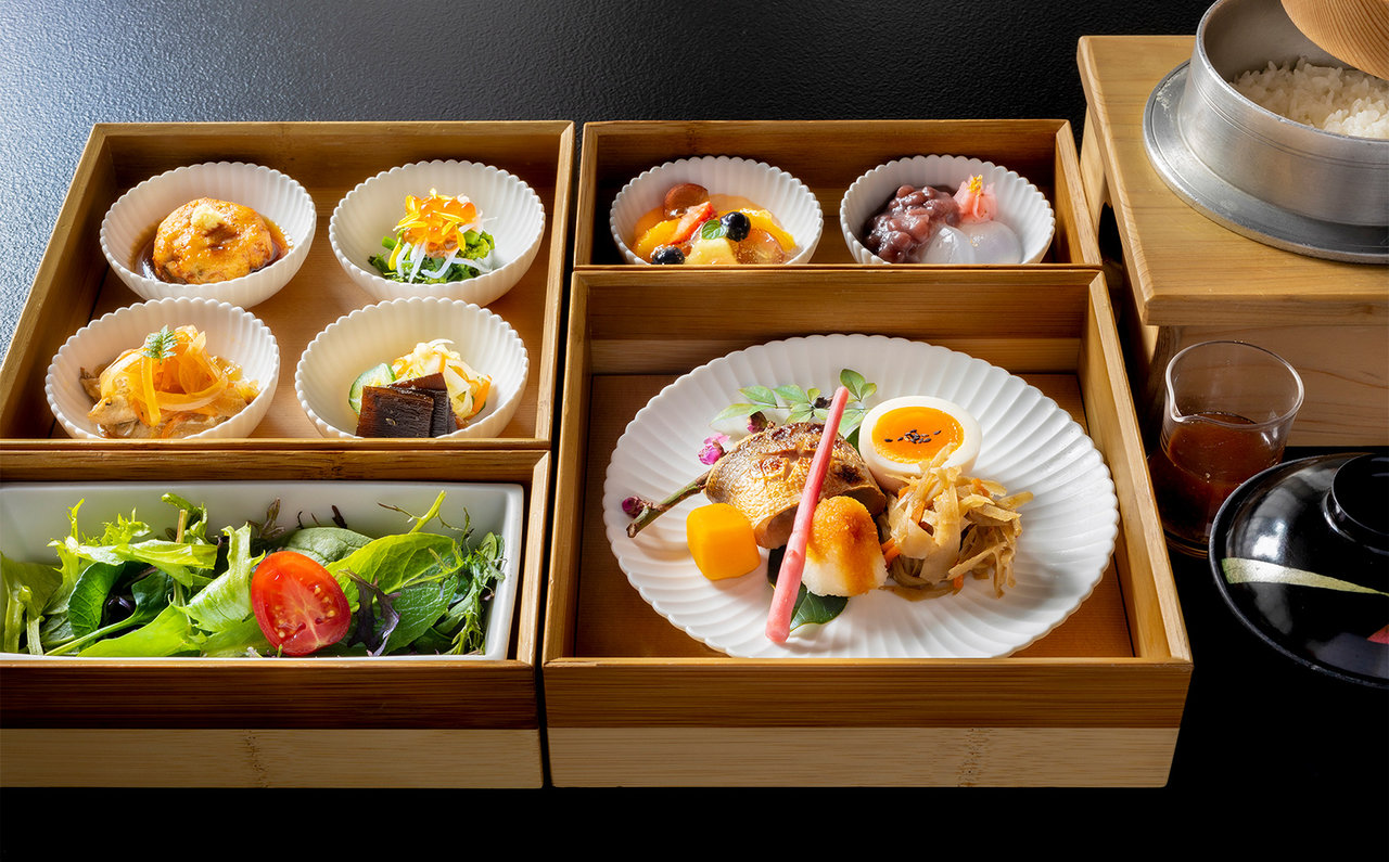 Japanese Breakfast at HOSHINOYA Tokyo