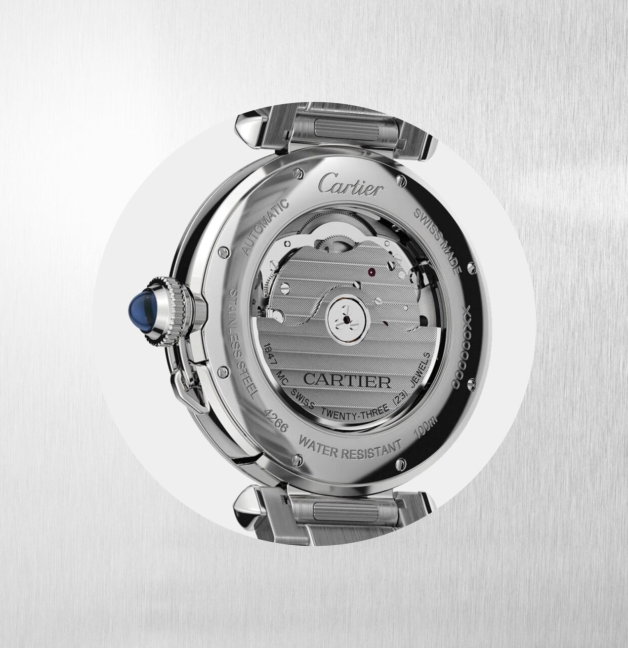 Cartier Pasha See-Through Caseback