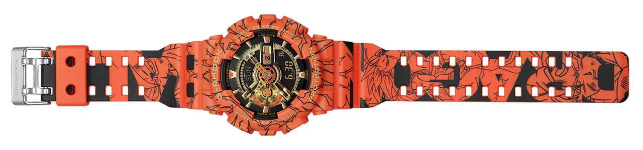 G-SHOCK DRAGON BALL Z Collaboration Watch GA-110JDB