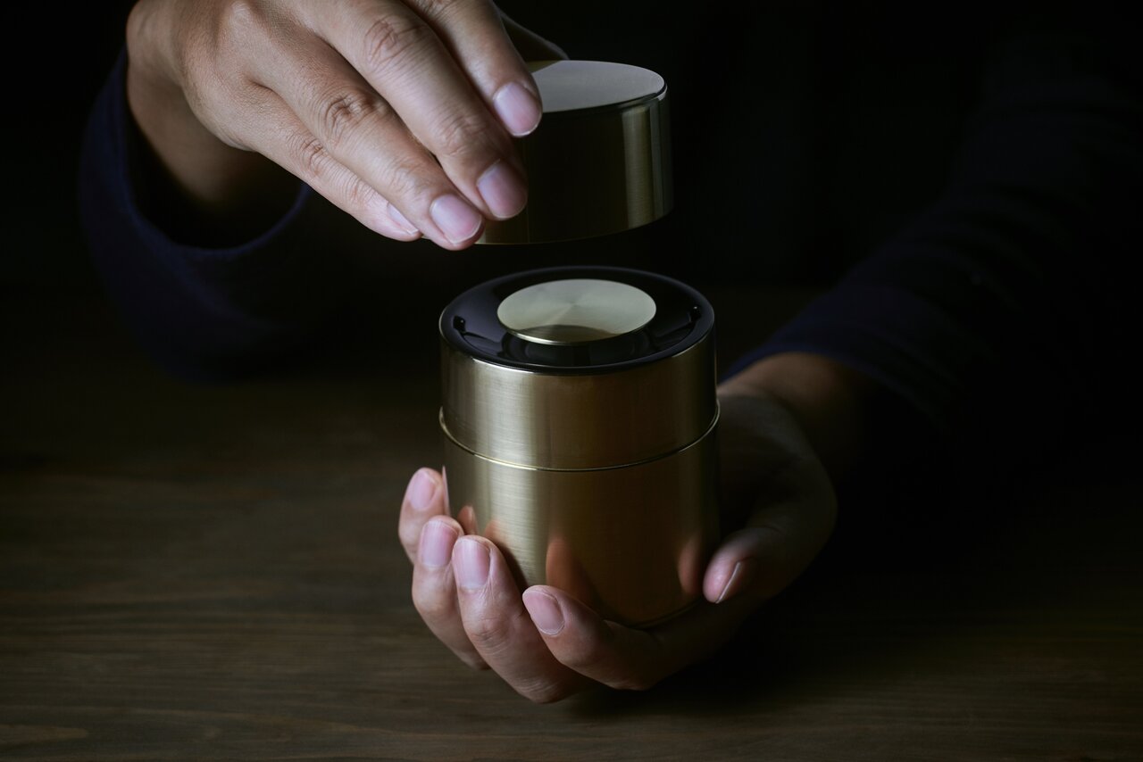 茶筒スピーカー