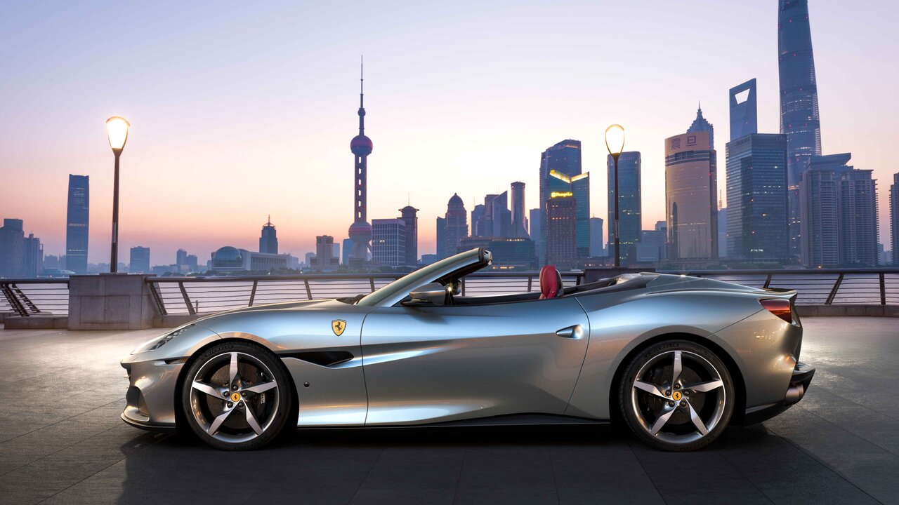 跳ね馬の＋2GTスパイダー、ポルトフィーノの進化形「ポルトフィーノM」がワールドプレミア｜Ferrari