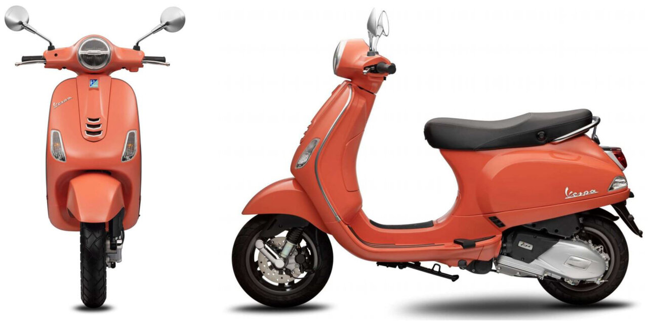 ベスパLX125 i-getに南国のサンゴをイメージした新色コーラルが追加｜Vespa