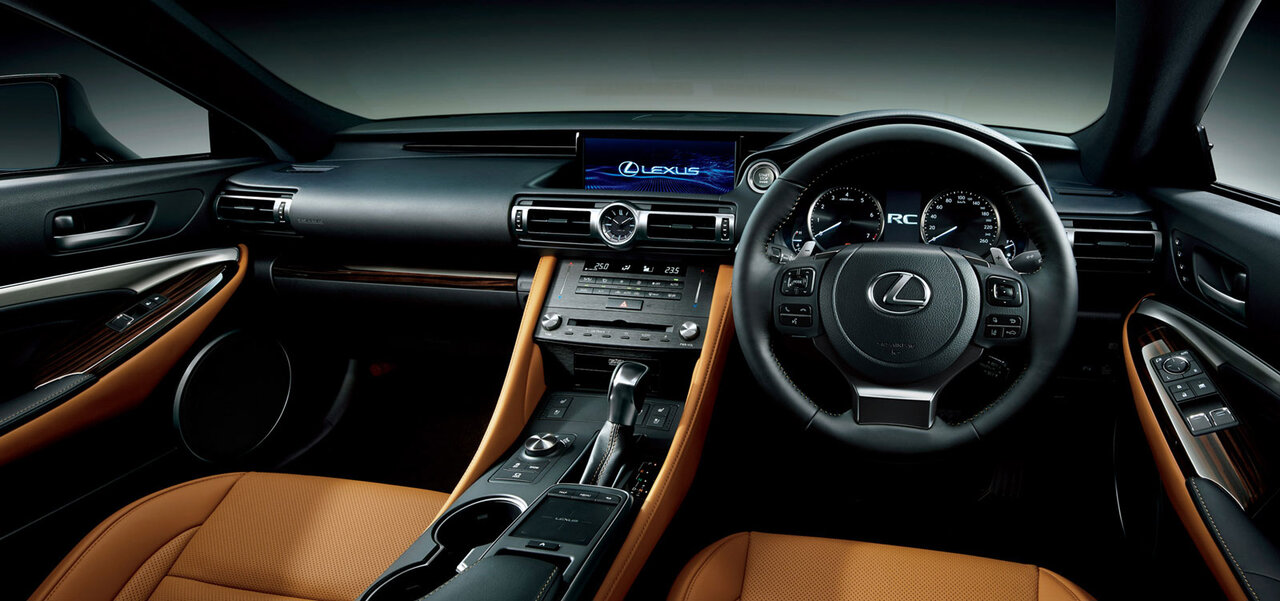 Lexus Partially Enhances the "RC" and "RC F" | Lexus