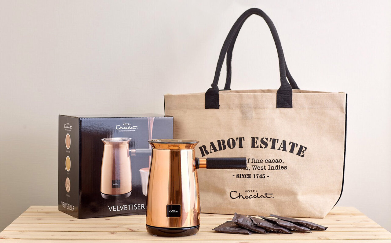 英国生まれのチョコレートドリンクメーカー「ベルべタイザー」待望の日本初上陸｜HOTEL Chocolat