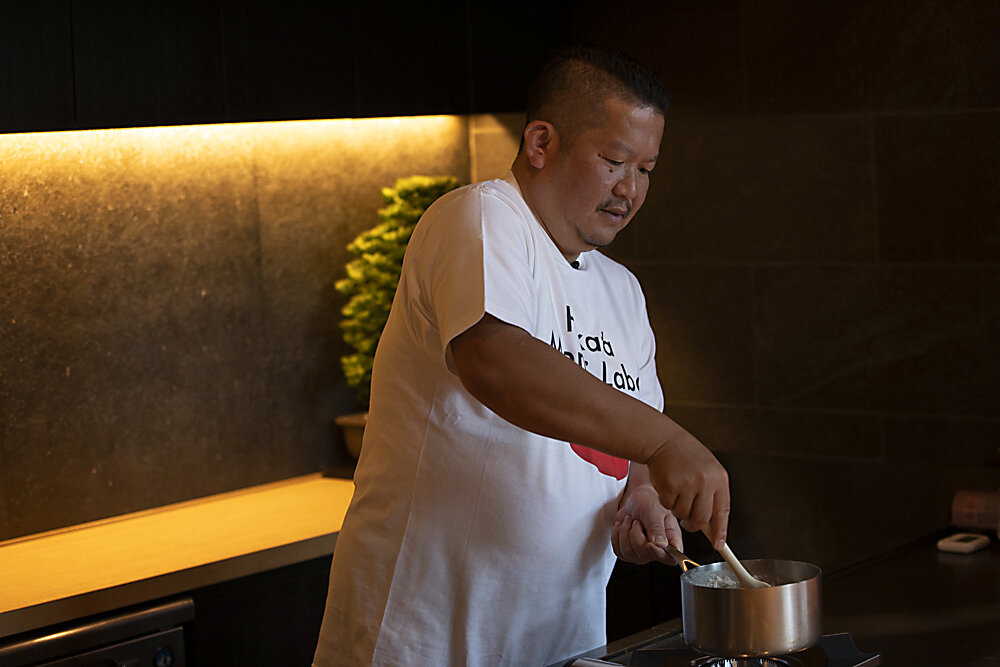 New Kyushu Flavors by Popular Chefs Vol. 01 | Mentaiko Carbonara Risotto