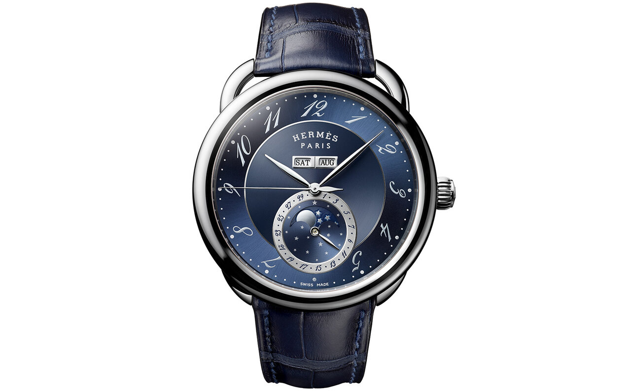 深いブルーに彩られた新作「《アルソー》グランド・リュンヌ」｜HERMÈS