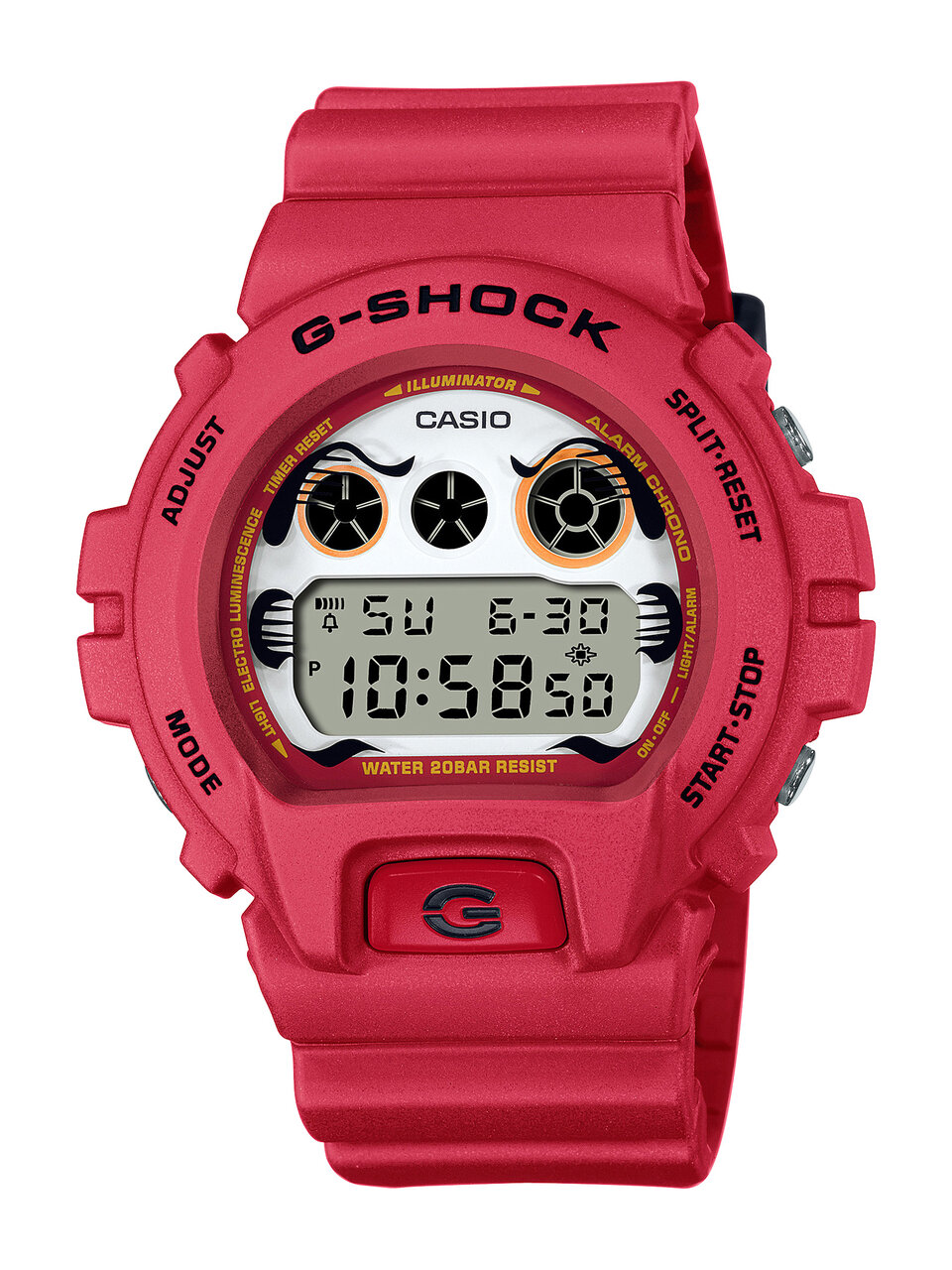 Following the lucky cat, three G-Shock models featuring the auspicious "Daruma" motif have been released | G-SHOCK