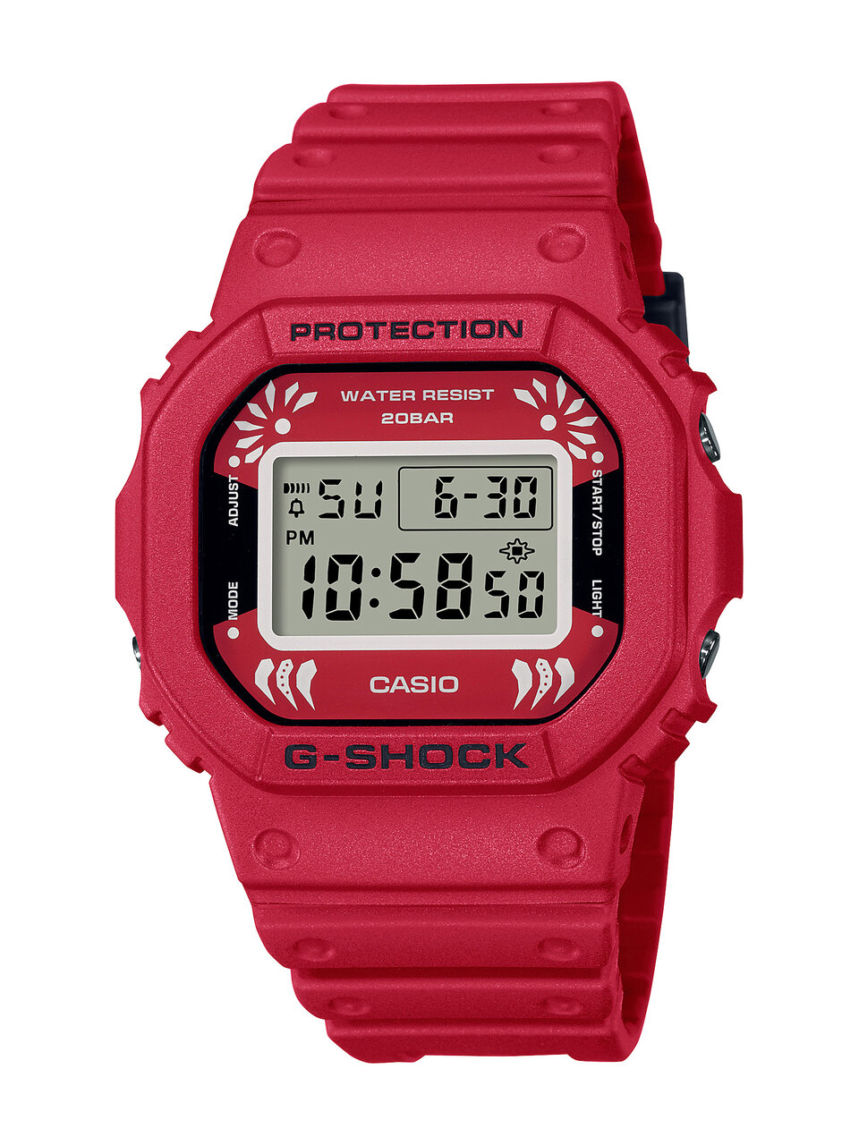 Following the lucky cat, three G-Shock models featuring the auspicious "Daruma" motif have been released | G-SHOCK