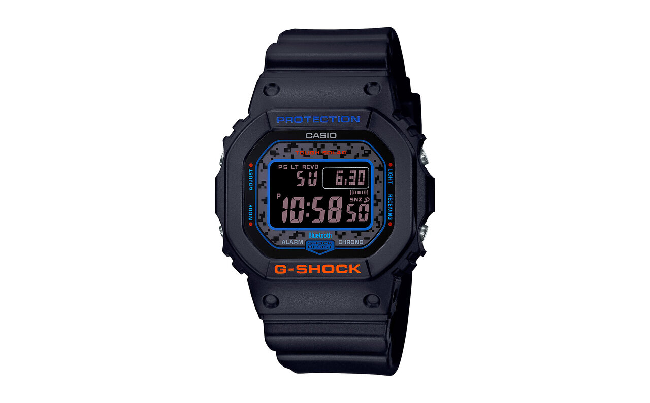 The "City Camouflage" series combines neon-inspired colors with camouflage patterns | G-SHOCK