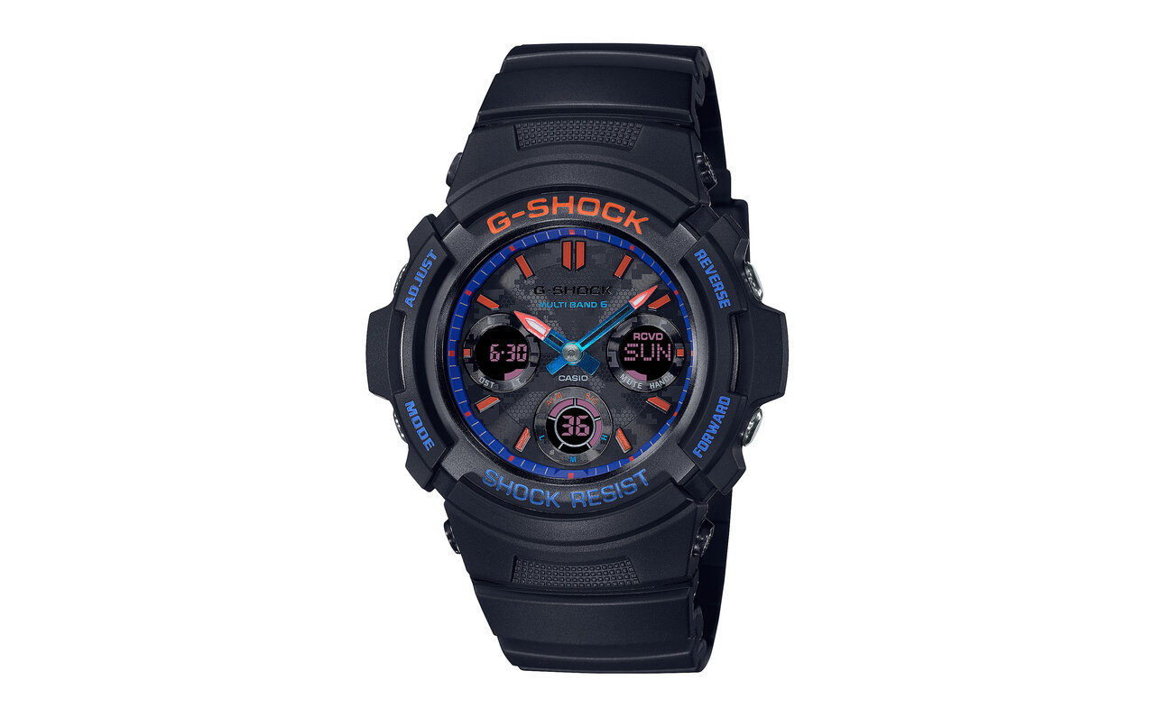 The "City Camouflage" series combines neon-inspired colors with camouflage patterns | G-SHOCK
