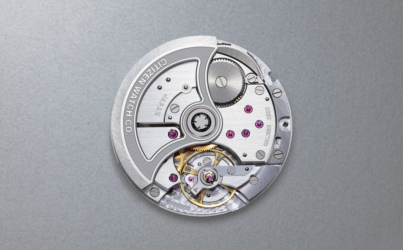 新開発した自社製機械式ムーブメント「Caliber 0200」を搭載したメカニカルモデル｜CITIZEN