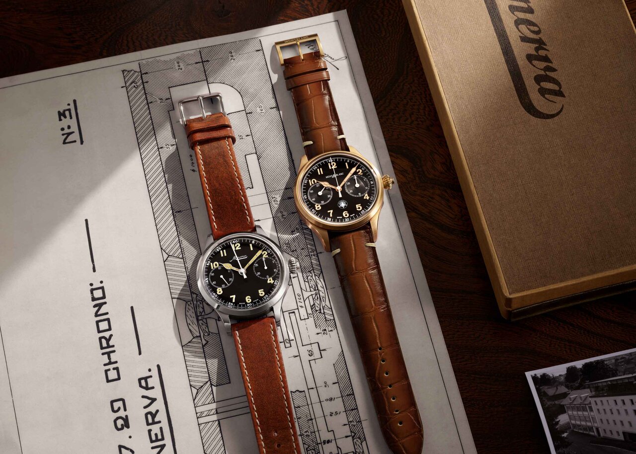 2021 New Release: The Montblanc 1858 Monopoussoir Chronograph Origins LE100 | MONTBLANC