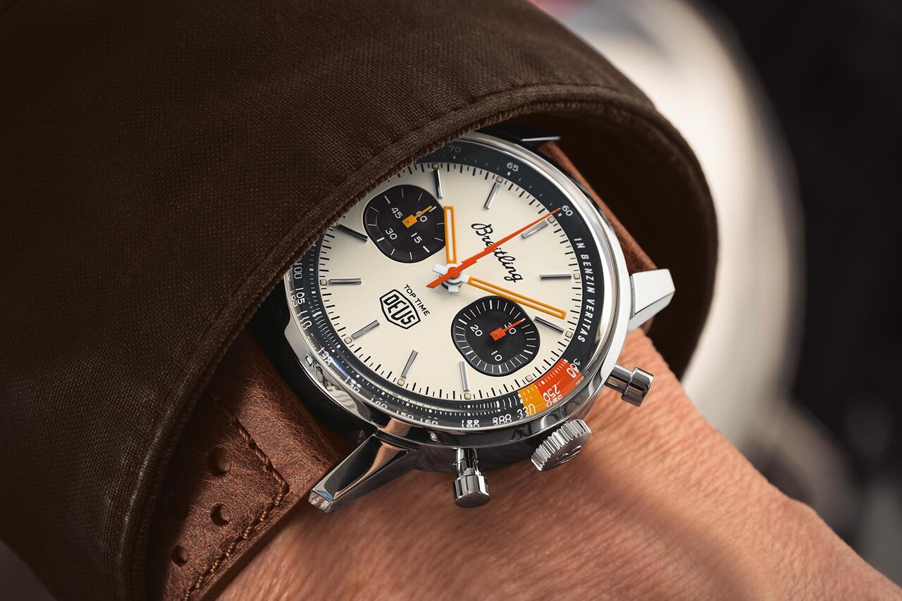 ラギッドでレトロな限定モデル「トップタイム デウス リミテッド エディション」｜BREITLING