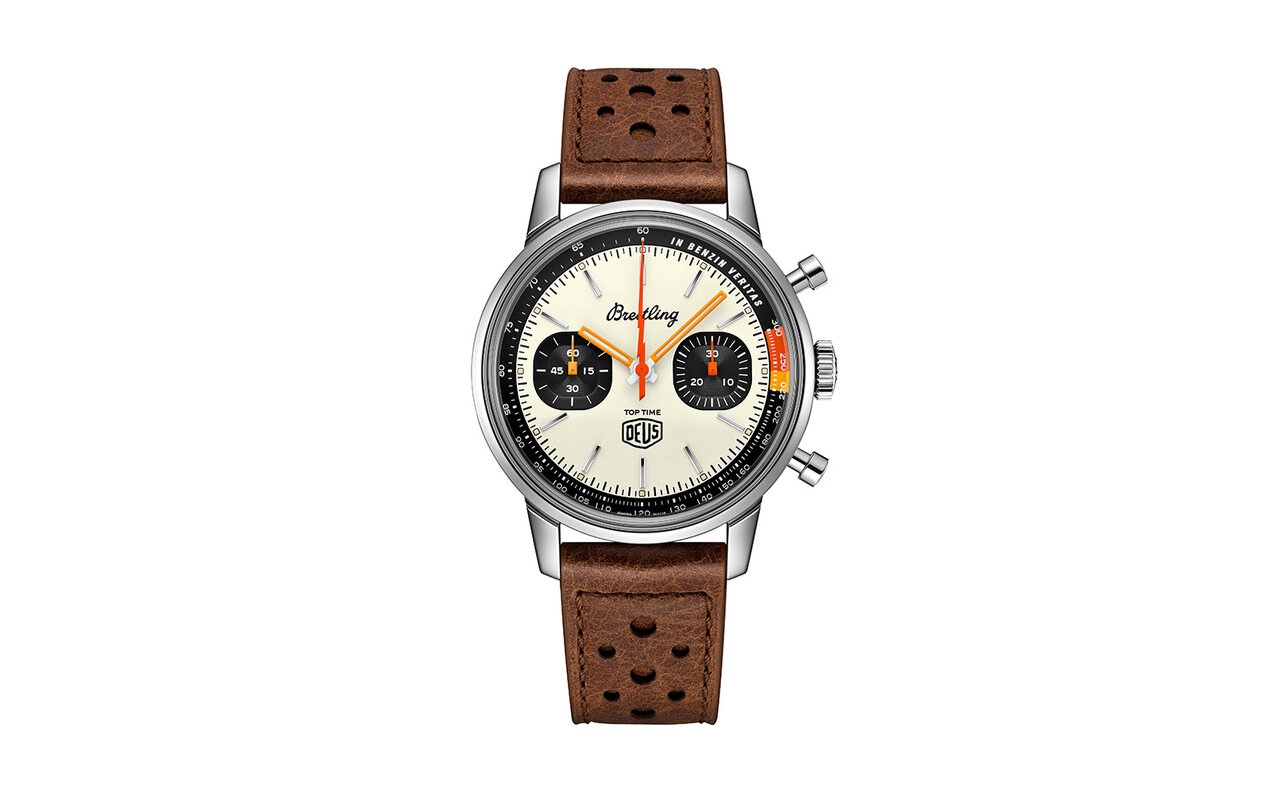 ラギッドでレトロな限定モデル「トップタイム デウス リミテッド エディション」｜BREITLING
