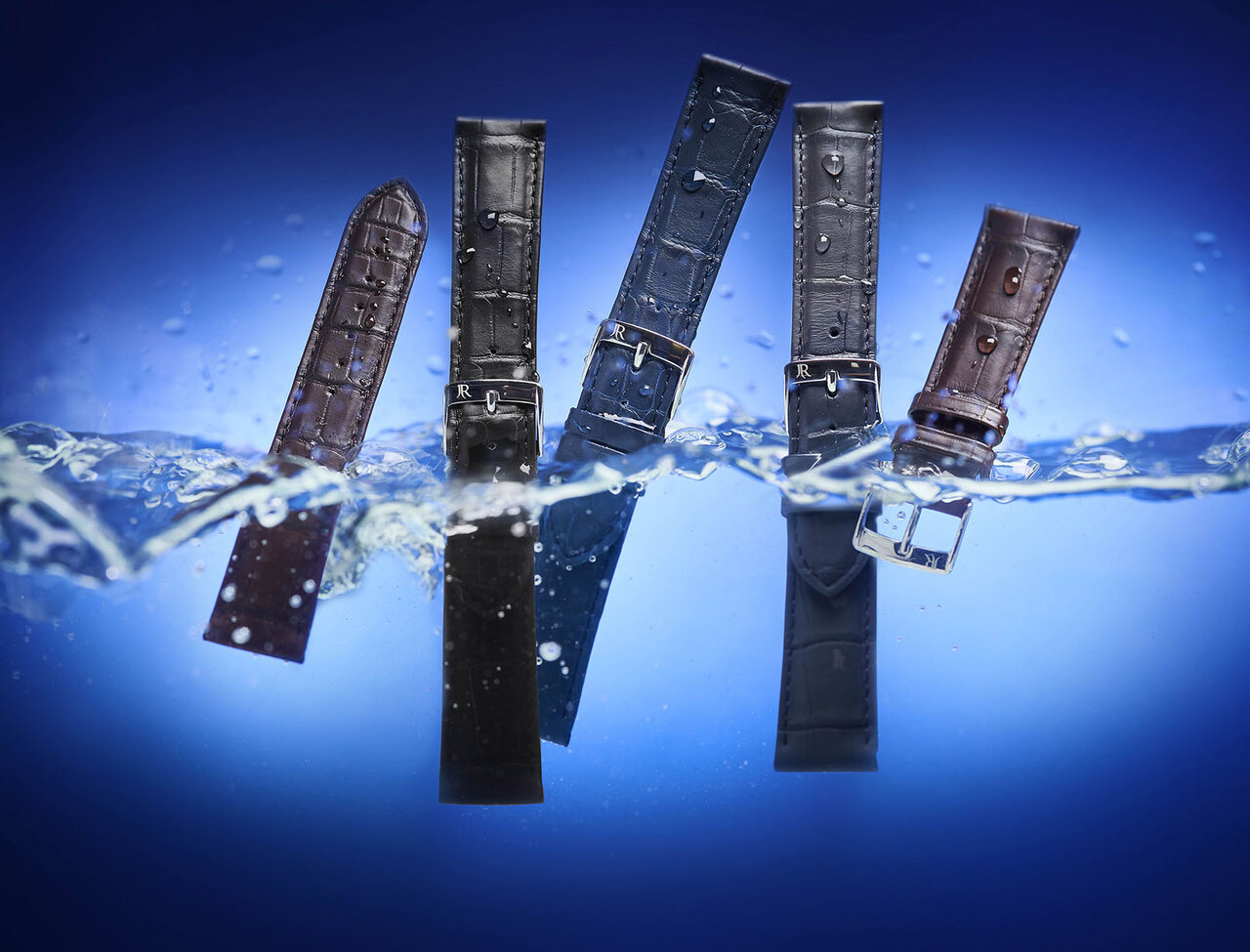 Waterproof Watch Straps "Atlantis" Perfect for the Rainy Season | JEAN ROUSSEAU