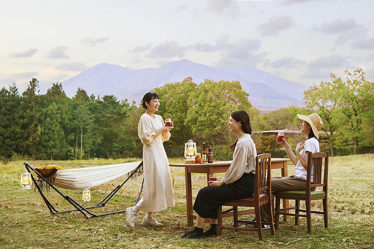 Agri Beer Garden: Enjoying the cool evening air in open-air private seating | TRAVEL